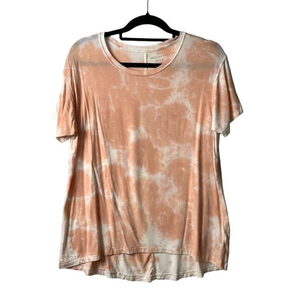 American Eagle soft & sexy orange tie dye t-shirt oversized women’s size small - Picture 1 of 8